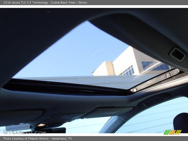Crystal Black Pearl / Ebony 2016 Acura TLX 3.5 Technology