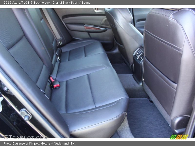 Crystal Black Pearl / Ebony 2016 Acura TLX 3.5 Technology