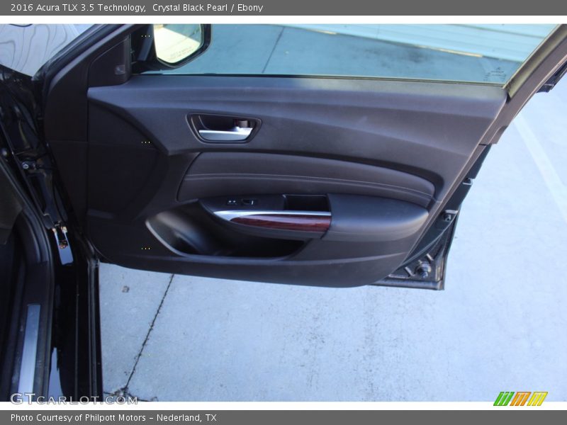 Crystal Black Pearl / Ebony 2016 Acura TLX 3.5 Technology