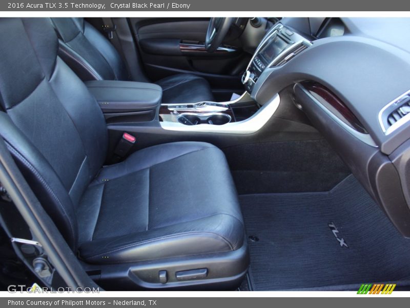 Crystal Black Pearl / Ebony 2016 Acura TLX 3.5 Technology