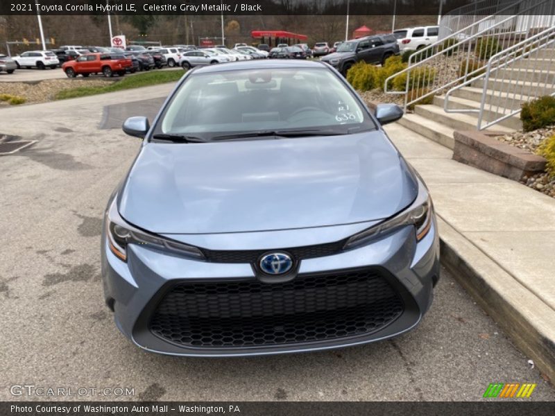 Celestite Gray Metallic / Black 2021 Toyota Corolla Hybrid LE