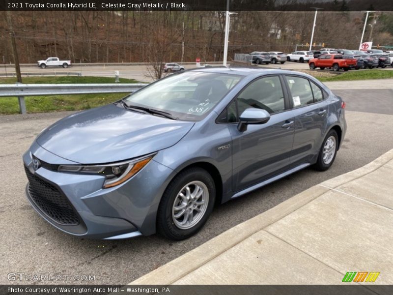 Front 3/4 View of 2021 Corolla Hybrid LE
