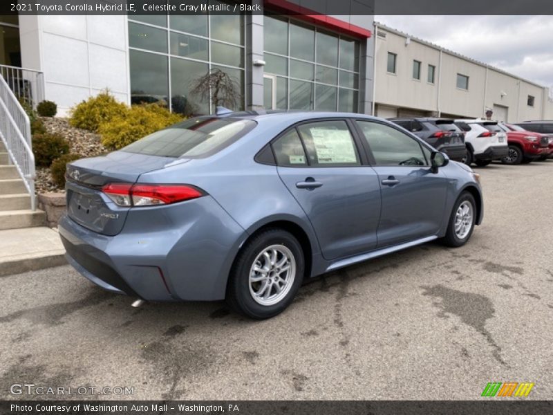 Celestite Gray Metallic / Black 2021 Toyota Corolla Hybrid LE