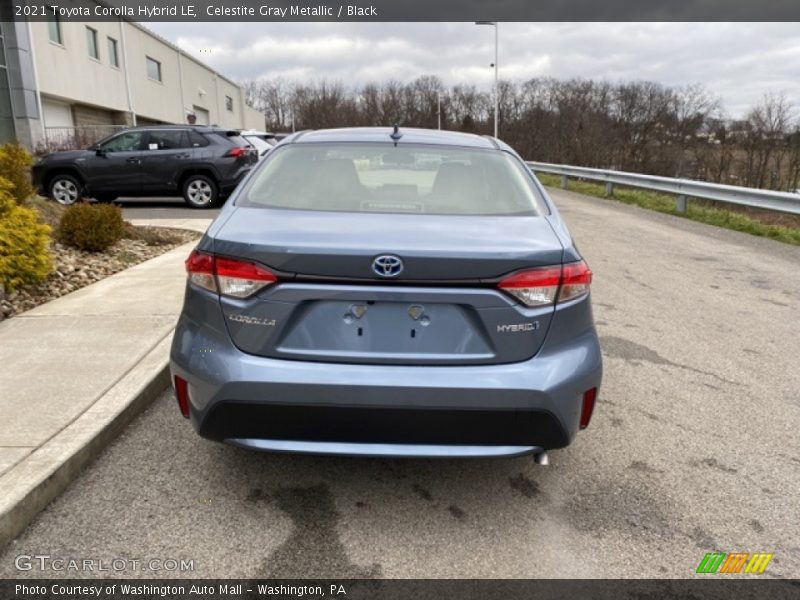 Celestite Gray Metallic / Black 2021 Toyota Corolla Hybrid LE