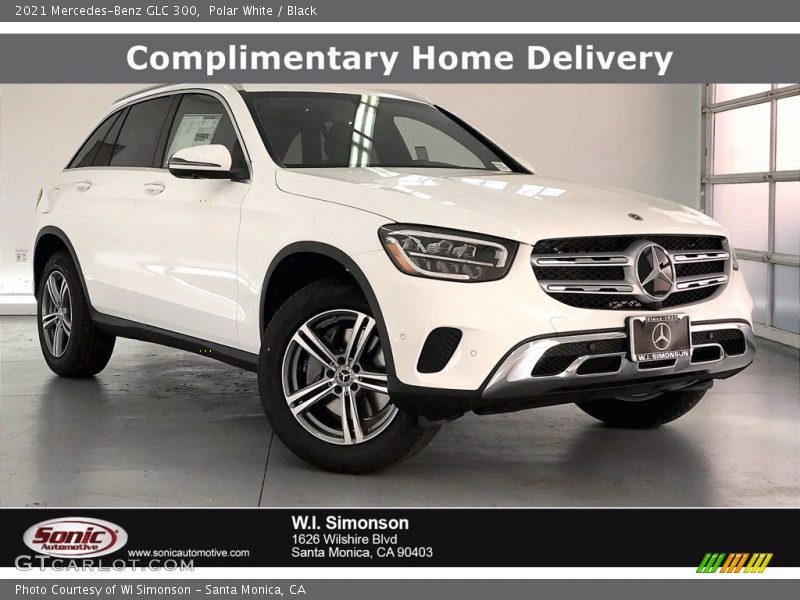 Polar White / Black 2021 Mercedes-Benz GLC 300