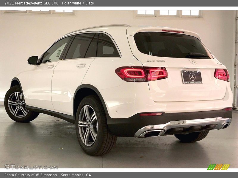Polar White / Black 2021 Mercedes-Benz GLC 300