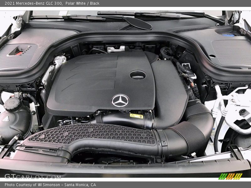 Polar White / Black 2021 Mercedes-Benz GLC 300