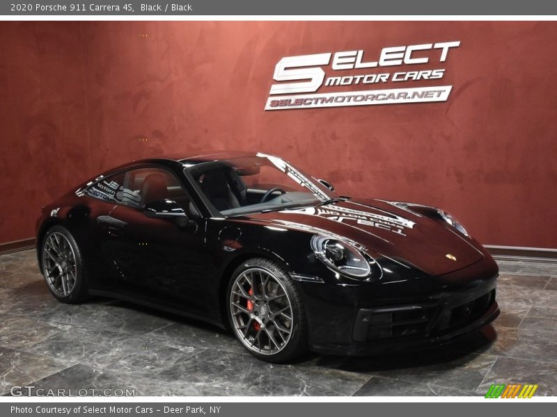 Black / Black 2020 Porsche 911 Carrera 4S