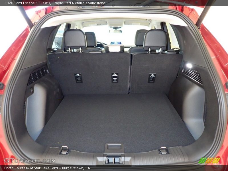 Rapid Red Metallic / Sandstone 2020 Ford Escape SEL 4WD