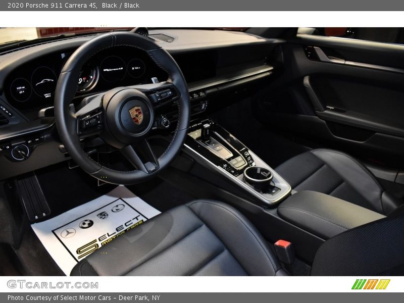 Black / Black 2020 Porsche 911 Carrera 4S