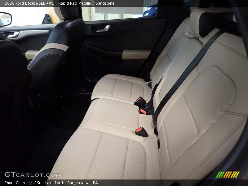 Rapid Red Metallic / Sandstone 2020 Ford Escape SEL 4WD