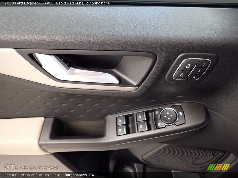 Rapid Red Metallic / Sandstone 2020 Ford Escape SEL 4WD