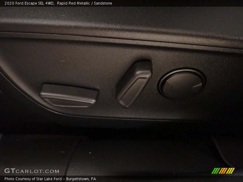 Rapid Red Metallic / Sandstone 2020 Ford Escape SEL 4WD