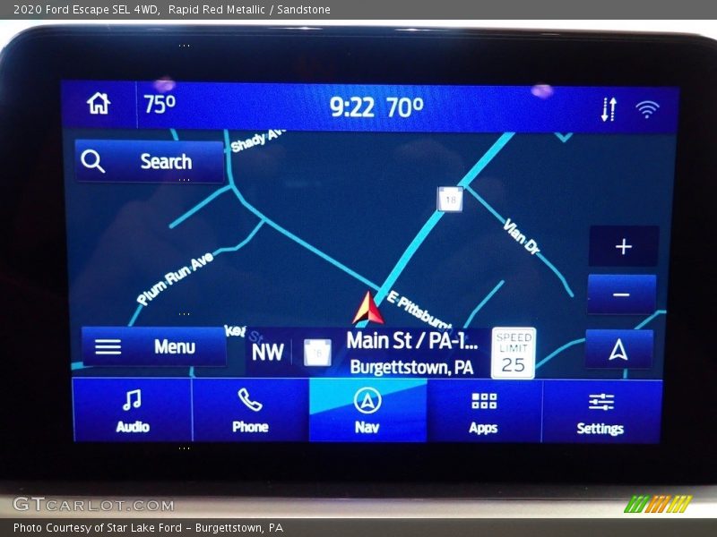 Rapid Red Metallic / Sandstone 2020 Ford Escape SEL 4WD