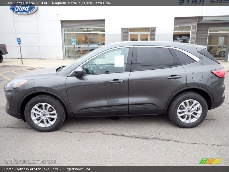 Magnetic Metallic / Dark Earth Gray 2020 Ford Escape SE 4WD