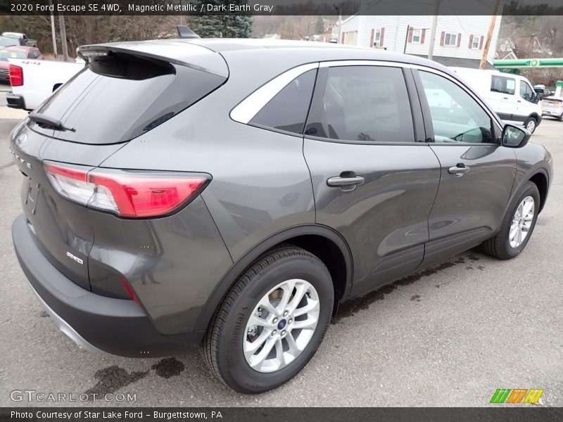 Magnetic Metallic / Dark Earth Gray 2020 Ford Escape SE 4WD