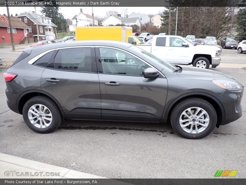 Magnetic Metallic / Dark Earth Gray 2020 Ford Escape SE 4WD
