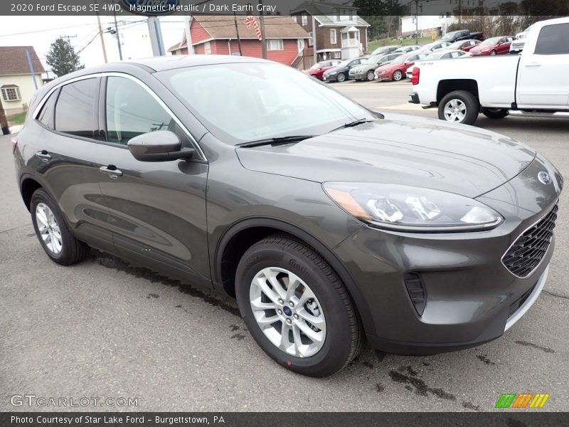 Magnetic Metallic / Dark Earth Gray 2020 Ford Escape SE 4WD