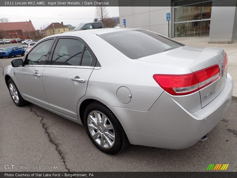 Ingot Silver Metallic / Dark Charcoal 2011 Lincoln MKZ AWD