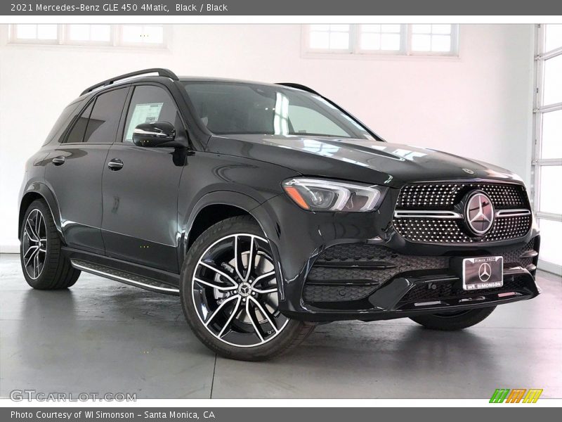 Black / Black 2021 Mercedes-Benz GLE 450 4Matic