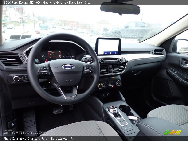 Magnetic Metallic / Dark Earth Gray 2020 Ford Escape SE 4WD