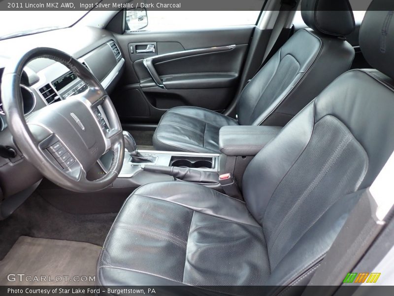Ingot Silver Metallic / Dark Charcoal 2011 Lincoln MKZ AWD