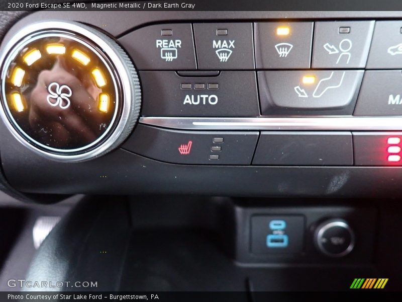 Magnetic Metallic / Dark Earth Gray 2020 Ford Escape SE 4WD