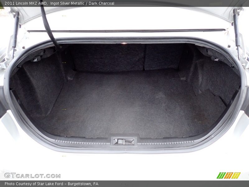Ingot Silver Metallic / Dark Charcoal 2011 Lincoln MKZ AWD