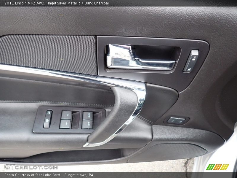 Ingot Silver Metallic / Dark Charcoal 2011 Lincoln MKZ AWD