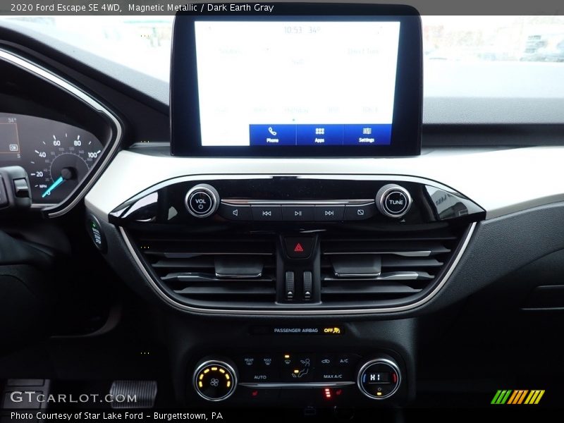 Magnetic Metallic / Dark Earth Gray 2020 Ford Escape SE 4WD