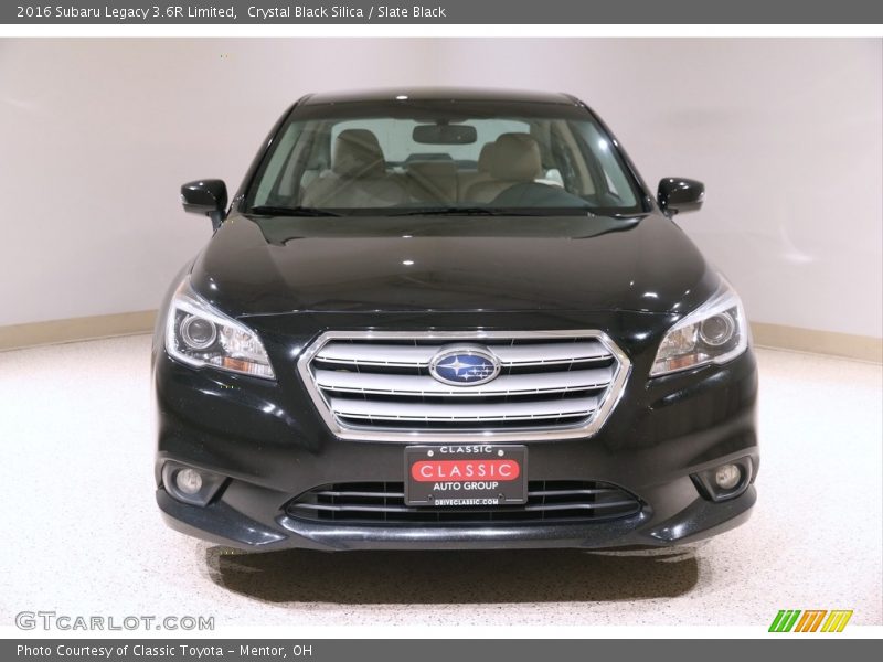 Crystal Black Silica / Slate Black 2016 Subaru Legacy 3.6R Limited