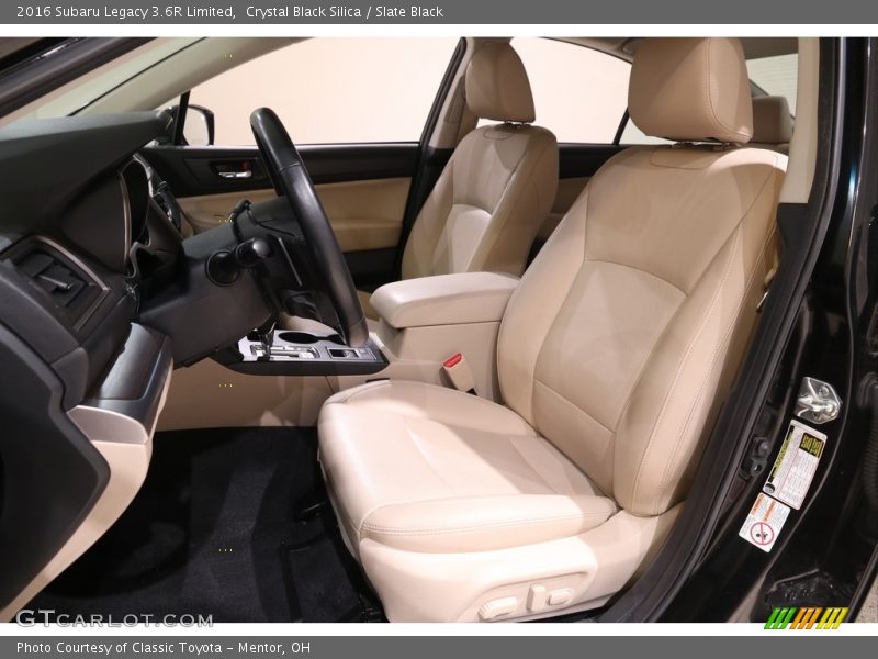  2016 Legacy 3.6R Limited Slate Black Interior