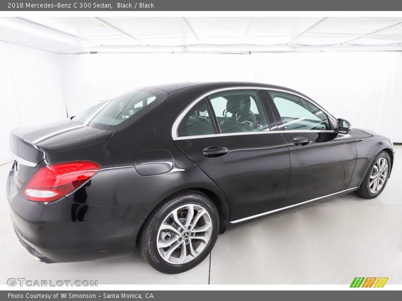 Black / Black 2018 Mercedes-Benz C 300 Sedan