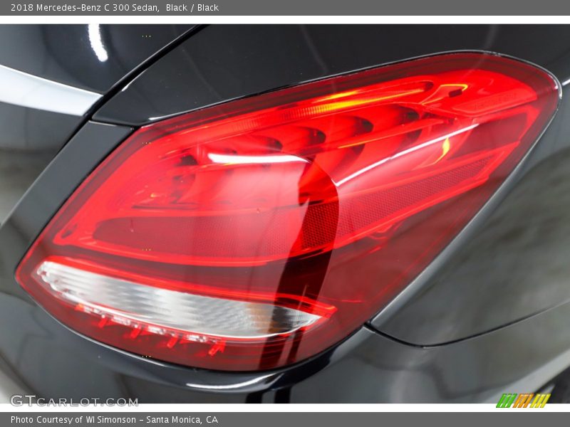 Black / Black 2018 Mercedes-Benz C 300 Sedan