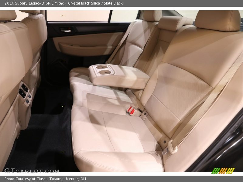 Rear Seat of 2016 Legacy 3.6R Limited