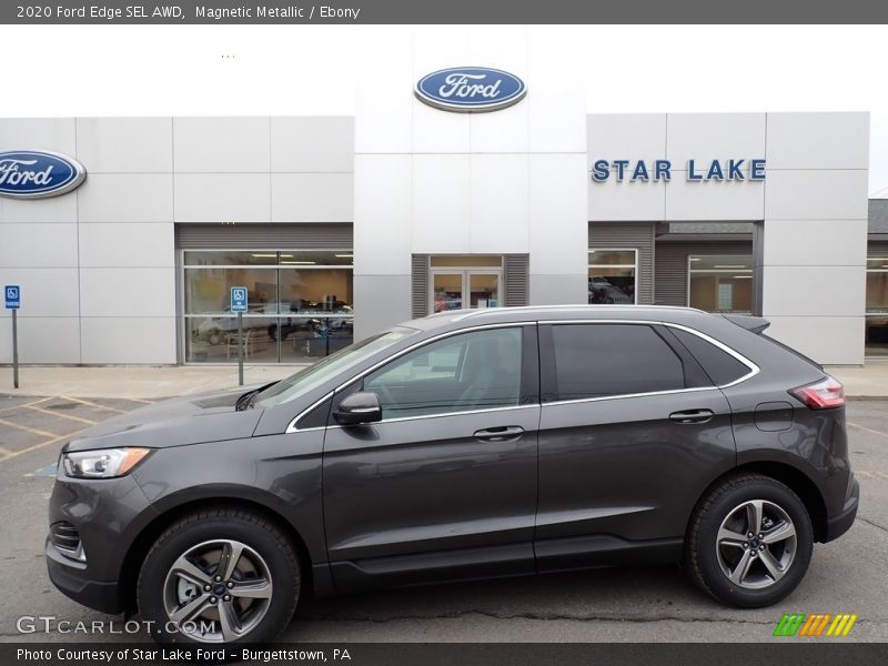 Magnetic Metallic / Ebony 2020 Ford Edge SEL AWD