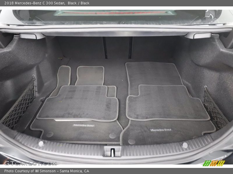 Black / Black 2018 Mercedes-Benz C 300 Sedan