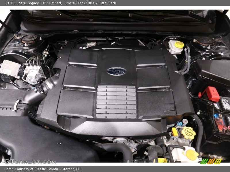  2016 Legacy 3.6R Limited Engine - 3.6 Liter DOHC 24-Valve VVT Flat 6 Cylinder