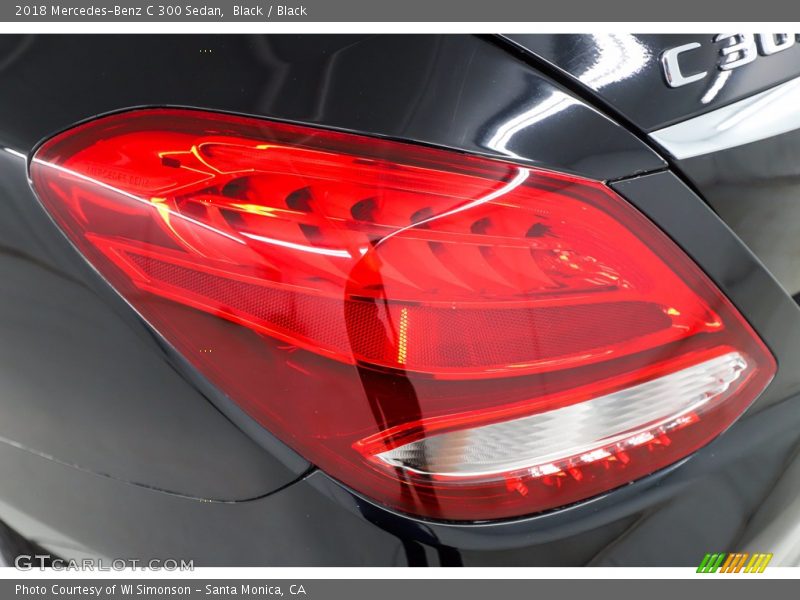 Black / Black 2018 Mercedes-Benz C 300 Sedan