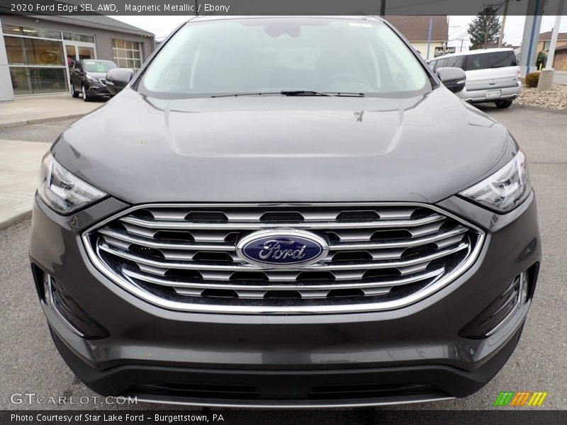 Magnetic Metallic / Ebony 2020 Ford Edge SEL AWD