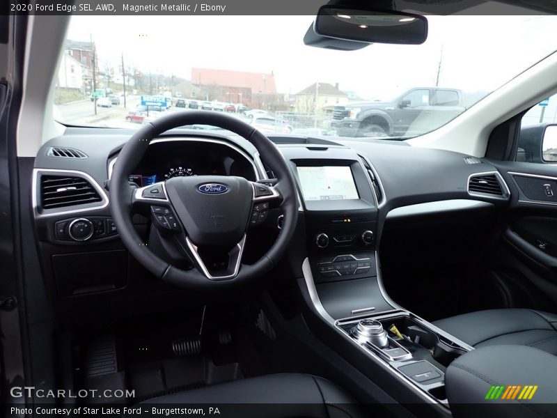 Magnetic Metallic / Ebony 2020 Ford Edge SEL AWD