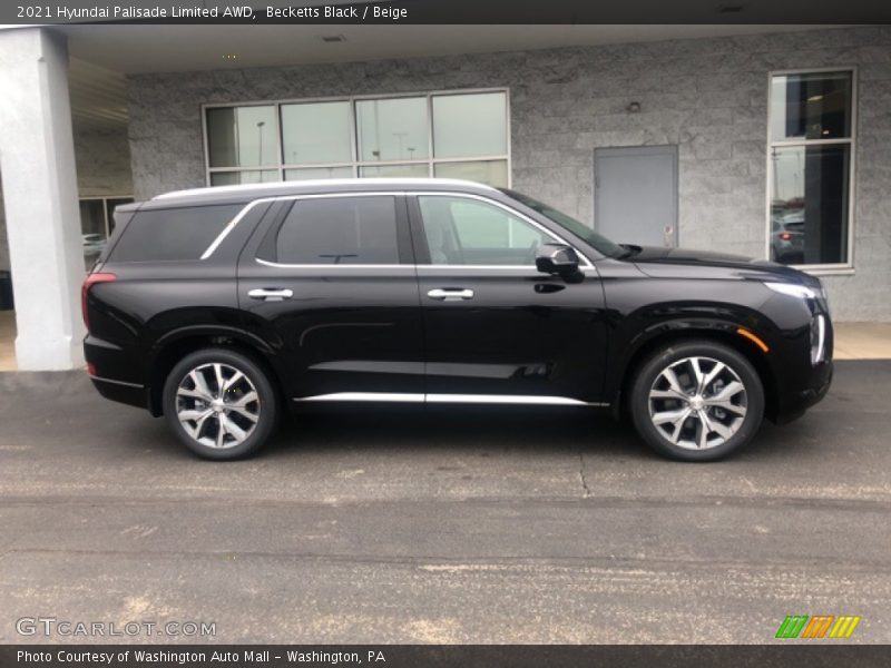 Becketts Black / Beige 2021 Hyundai Palisade Limited AWD