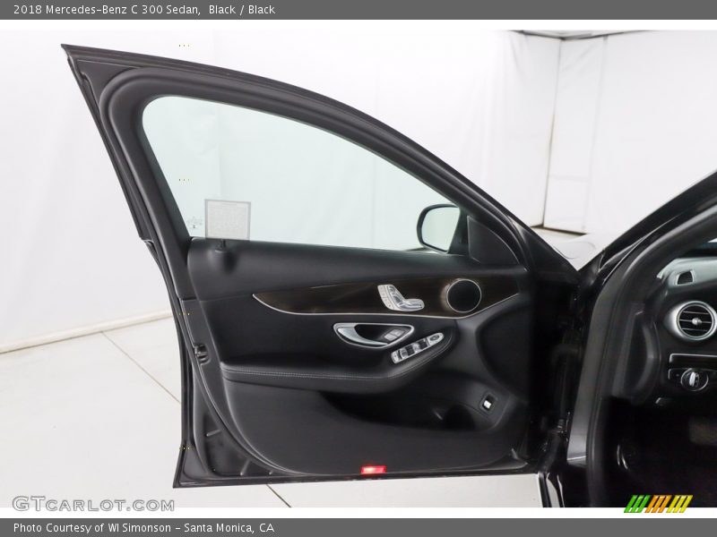 Black / Black 2018 Mercedes-Benz C 300 Sedan
