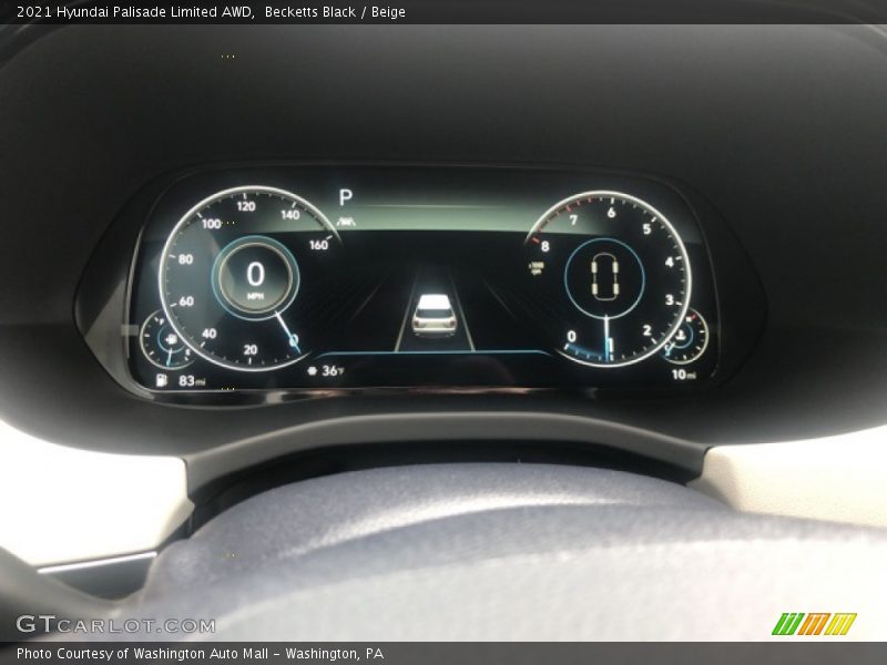 Becketts Black / Beige 2021 Hyundai Palisade Limited AWD