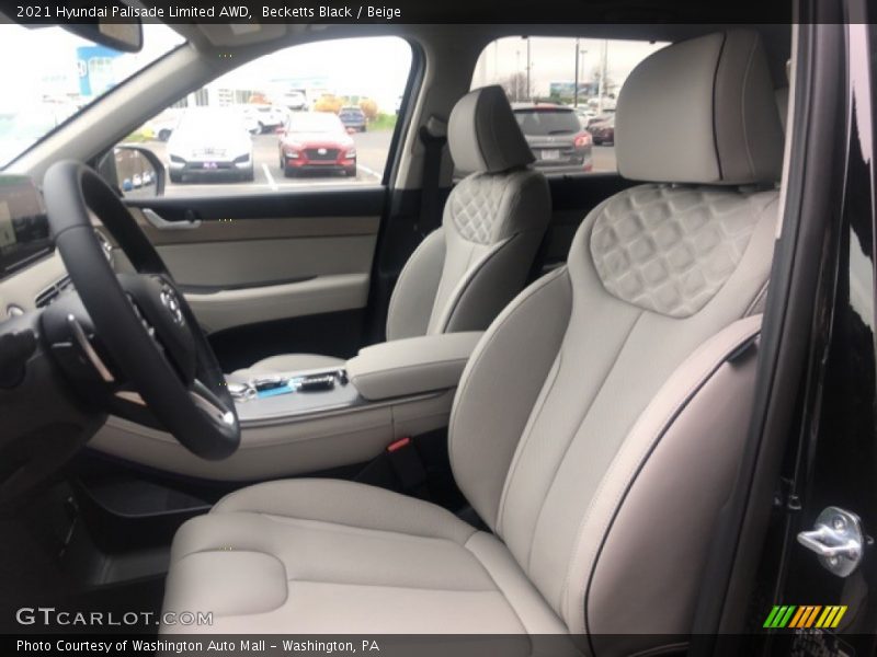 Becketts Black / Beige 2021 Hyundai Palisade Limited AWD