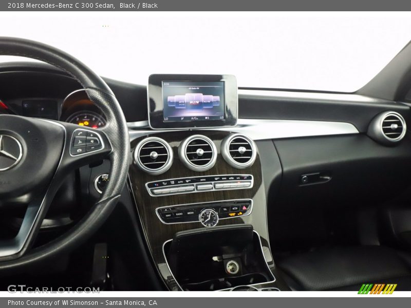 Black / Black 2018 Mercedes-Benz C 300 Sedan