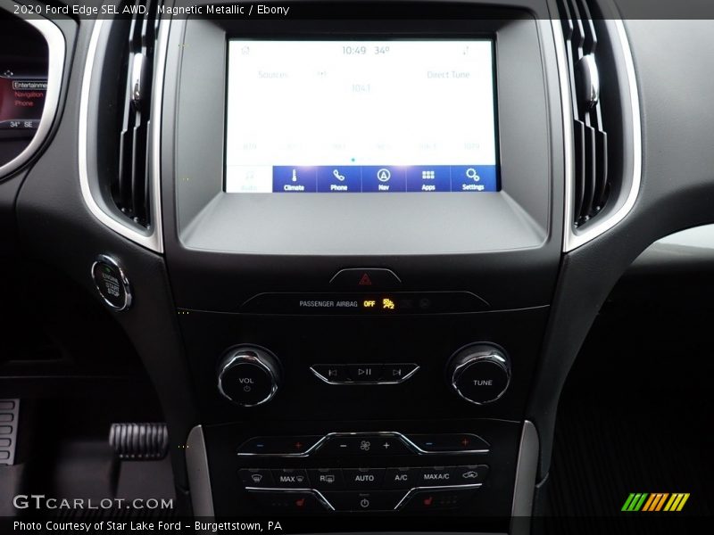 Magnetic Metallic / Ebony 2020 Ford Edge SEL AWD