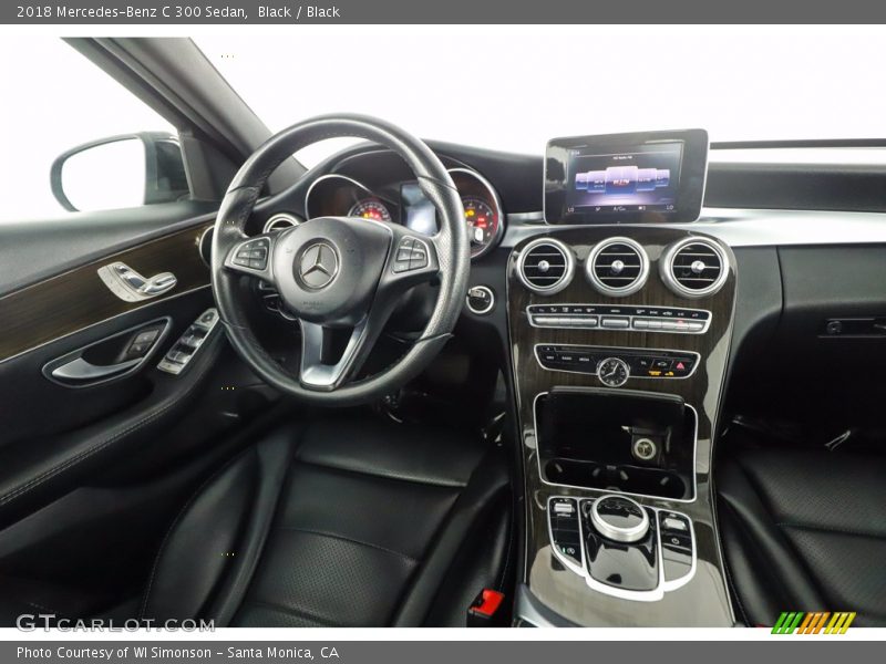 Black / Black 2018 Mercedes-Benz C 300 Sedan