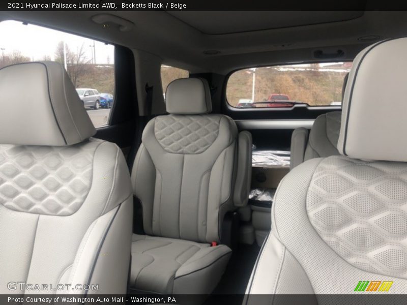 Becketts Black / Beige 2021 Hyundai Palisade Limited AWD