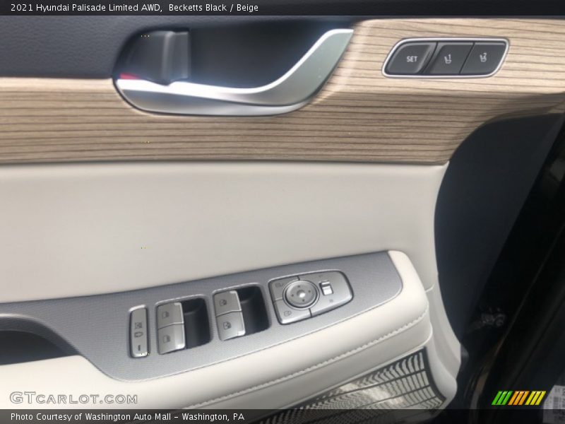 Becketts Black / Beige 2021 Hyundai Palisade Limited AWD